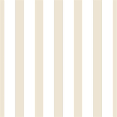Thin Stripe Natural Beige Wallpaper