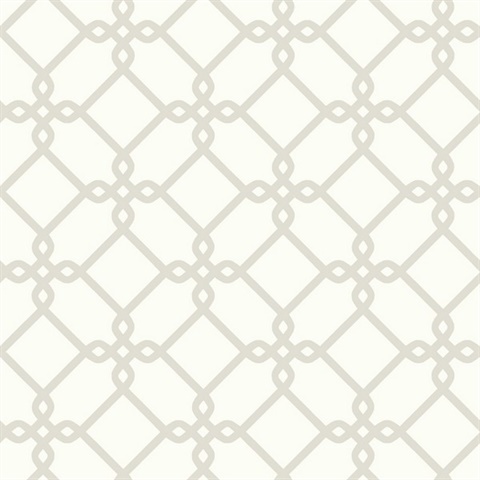 Threaded Links Wallpaper - Pearl