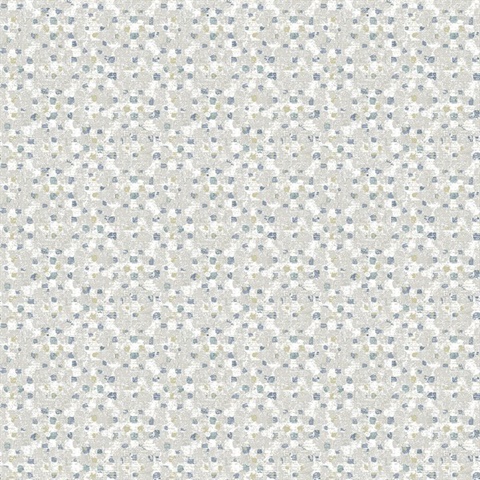 Tia Blue Texture Wallpaper
