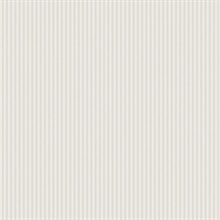 Ticking Light Grey Stripe Wallpaper