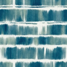 Tie Dye Shibori Turquoise Watercolor Wallpaper