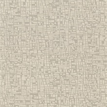 Tiffany Taupe Abstract Geometric Wallpaper