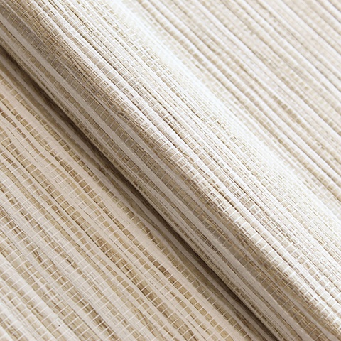 Tight Weave Horizontal Paperweave Natural and White Handwoven Paper We