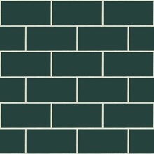 Tile Retro Subway Tile Evergeen Peel and Stick Wallpaper
