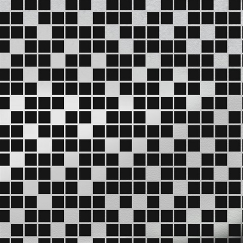 Tiles black/silver