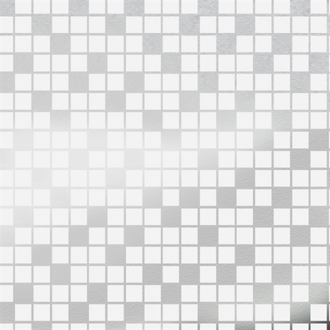 Tiles white/silver