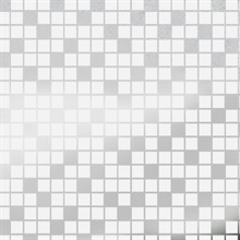 Tiles white/silver