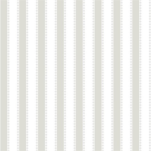 Tilford Light Grey Awning Linen Stripe Wallpaper