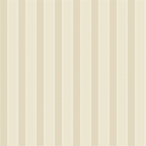 Tilford Neutral Awning Linen Stripe Wallpaper