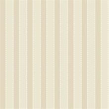Tilford Neutral Awning Linen Stripe Wallpaper