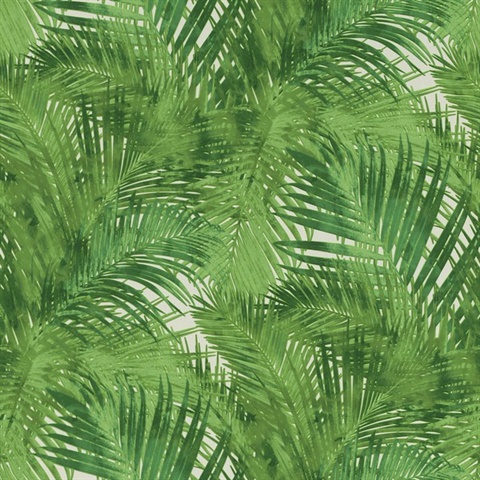 Tina Green Palms Wallpaper
