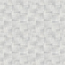 Ting Grey Textured Abstract Crosshatch Wallpaper