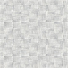 Ting Light Blue Lattice Wallpaper