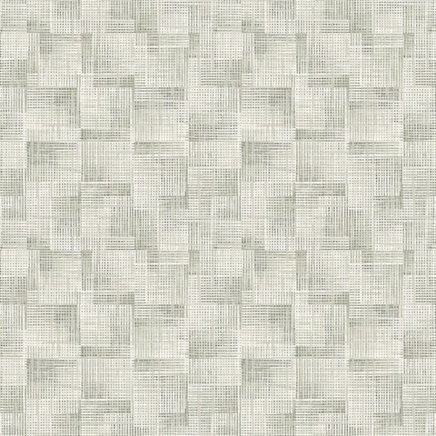 Ting Sage Lattice Wallpaper