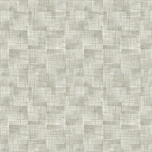 Ting Taupe Lattice Wallpaper