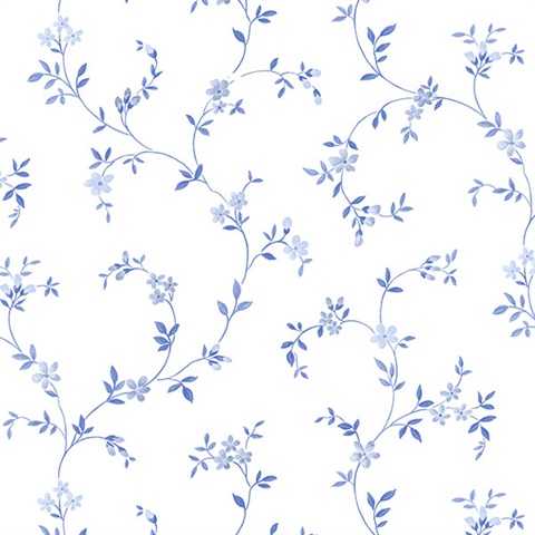 Tiny Vine Flowers Wallpaper