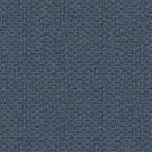 Tishomingo Denim Textile String Basketweave Wallpaper