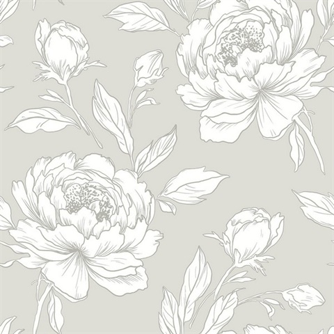 Tishomingo Pale Oak Wallpaper