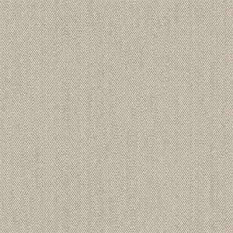 Tisket A Tasket Grey Basketweave Wallpaper