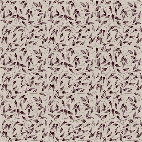 Tit Willow Red Wallpaper