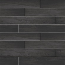 Titan Black Wood Wallpaper