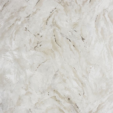 Titania Neutral Marble Texture Wallpaper