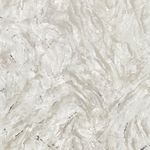 Titania Silver Marble Texture Wallpaper