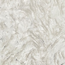 Titania Silver Marble Texture Wallpaper