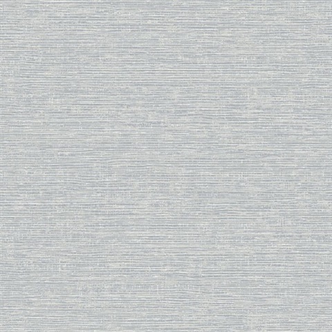 Tiverton Grey Faux Grasscloth Wallpaper