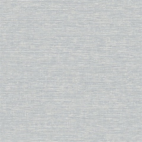 Tiverton Grey Faux Grasscloth Wallpaper