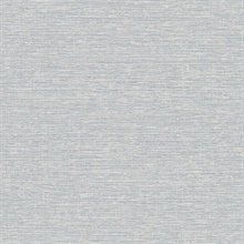 Tiverton Grey Faux Grasscloth Wallpaper