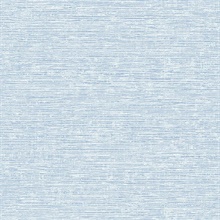 Tiverton Sky Blue Faux Grasscloth Wallpaper