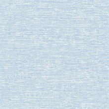 Tiverton Sky Blue Faux Grasscloth Wallpaper