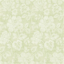 Tivoli Sage Floral Wallpaper