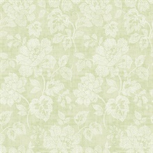 Tivoli Sage Floral Wallpaper