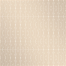 Tofta Beige Geometric Wallpaper