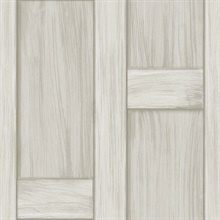 Tooting Faux Wooden Crates Slate Wallpaper