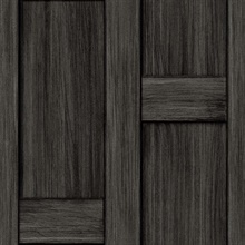 Tooting Faux Wooden Crates Twilight Wallpaper