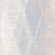 Torrance Dove Distressed Geometric Wallpaper