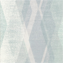 Torrance Seafoam Distressed Geometric Wallpaper