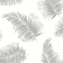 Tossed Palm Botanical Alloy Peel and Stick Wallpaper
