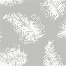 Tossed Palm Botanical Harbor Mist Peel and Stick Wallpaper