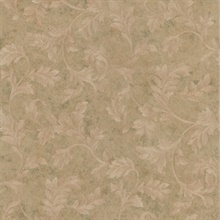 Totteridge Olive Leafy Scroll