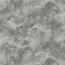 Toula Silver Abstract Metallic Wallpaper