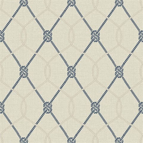 Tradewinds Beige Trellis