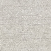 Travertine Grey Patina Textured Faux Wallpaper