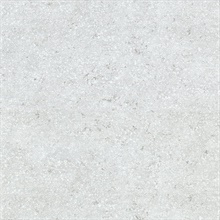 Travertine Light Grey Patina Textured Faux Wallpaper