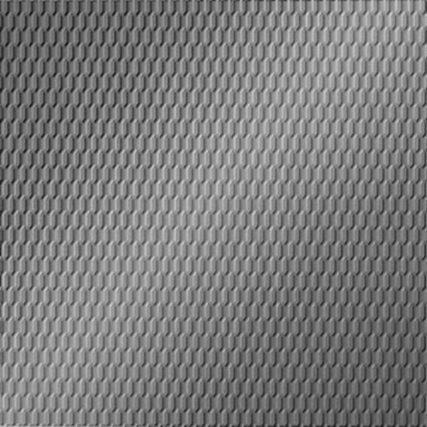 Tread Ceiling Panels Brushed Aluminum