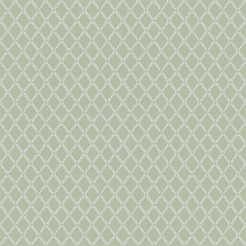 Trevor Moss Leaf Trellis Wallpaper