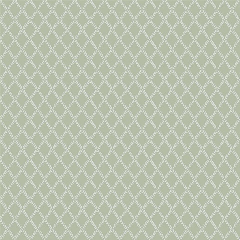 Trevor Moss Leaf Trellis Wallpaper